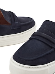 modra - Sivi hibridni mokasini v športnem slogu Moda in Pelle Shoon Elmo - Slika 5 iz 5