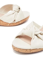 Blanco - Moda in Pelle MUSCARI TWIST FEATURE WEDGE SANDAL - Imagen 5 de 5
