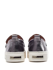 Moda in Pelle Shoon Grey Elmo Sporty Style Hybrid Loafers - Image 3 of 4