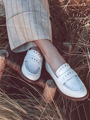 Moda in Pelle EMMER STUDDED UPPER RAND LEATHER LOAFER - Image 1 of 4