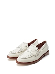 Moda in Pelle EMMER STUDDED UPPER RAND LEATHER LOAFER - Image 3 of 4