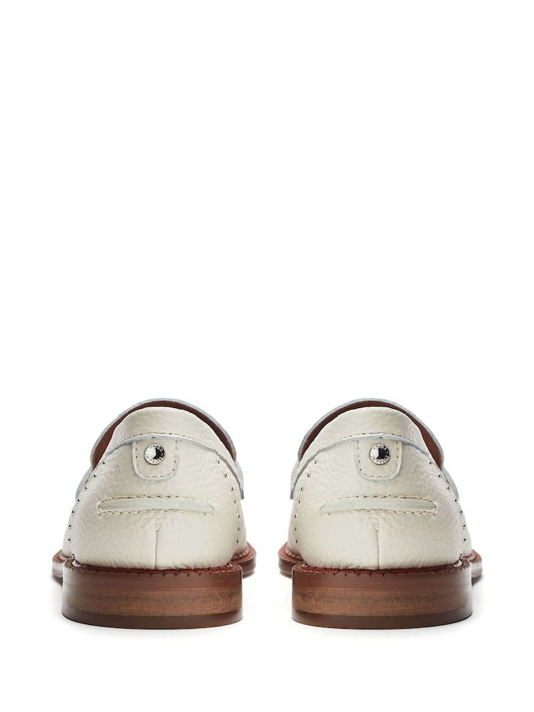 Moda in Pelle EMMER STUDDED UPPER RAND LEATHER LOAFER - Image 4 of 4