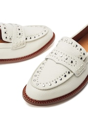 Bela - Moda in Pelle EMMER ŠTUDDIRANI ZGORNJIČEK RAND LEATHER LOAFER - Slika 5 iz 5