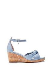 Moda in Pelle MUSCARI TWIST FEATURE WEDGE SANDAL - Image 2 of 4