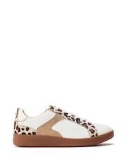 Moda in Pelle ALLETTE COLOUR BLOCK SUEDE TRAINER - Image 2 of 4