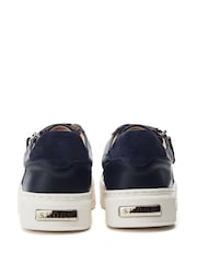 Moda in Pelle Shoon Ely Side Zip Mid Slab Sole Trainers - Image 3 of 4