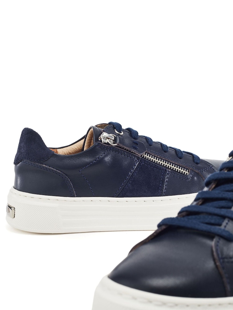 Moda in Pelle Shoon Ely Side Zip Mid Slab Sole Trainers - Image 5 of 5 Moda in Pelle Shoon Ely Side Zip Mid Slab Sole Trainers - Image 5 of 5