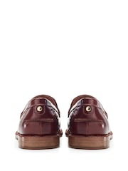 Moda in Pelle EMMER STUDDED UPPER RAND LEATHER LOAFER - Image 4 of 4