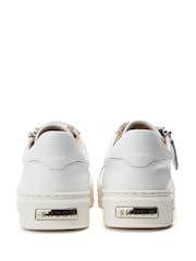 Moda in Pelle Shoon Ely Side Zip Mid Slab Sole Trainers - Image 3 of 4