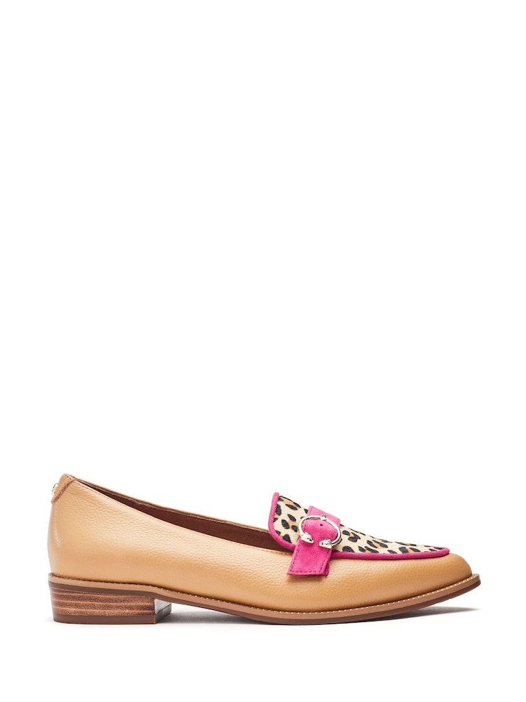 طبعات حيوانات - Moda in Pelle FIG POINTED TOE SMART SHOE WITH LARRY BUCKLE - صورة 2 من 5 طبعات حيوانات - Moda in Pelle FIG POINTED TOE SMART SHOE WITH LARRY BUCKLE - صورة 2 من 5