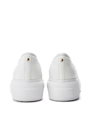 Белый - Moda in Pelle CHAMOMILE WEDGE HYBRID LOAFER TRAINER - Image 4 of 4