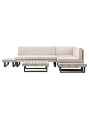 Gallery Home Grey Taranto Small Garden Corner Lounge Set - Image 3 of 6