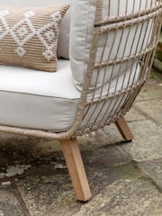 Gallery Home Grey Avena Garden Egg Chair - Image 2 of 6