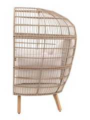 Gallery Home Grey Avena Garden Egg Chair - Image 5 of 6