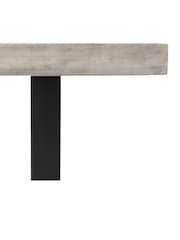 Gallery Home Grey Taranto 6 Seater Garden Dining Table - Image 6 of 6