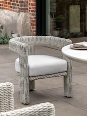 Gallery Home Set of 2 Natural Hvar Garden Dining Chairs - Image 2 of 6