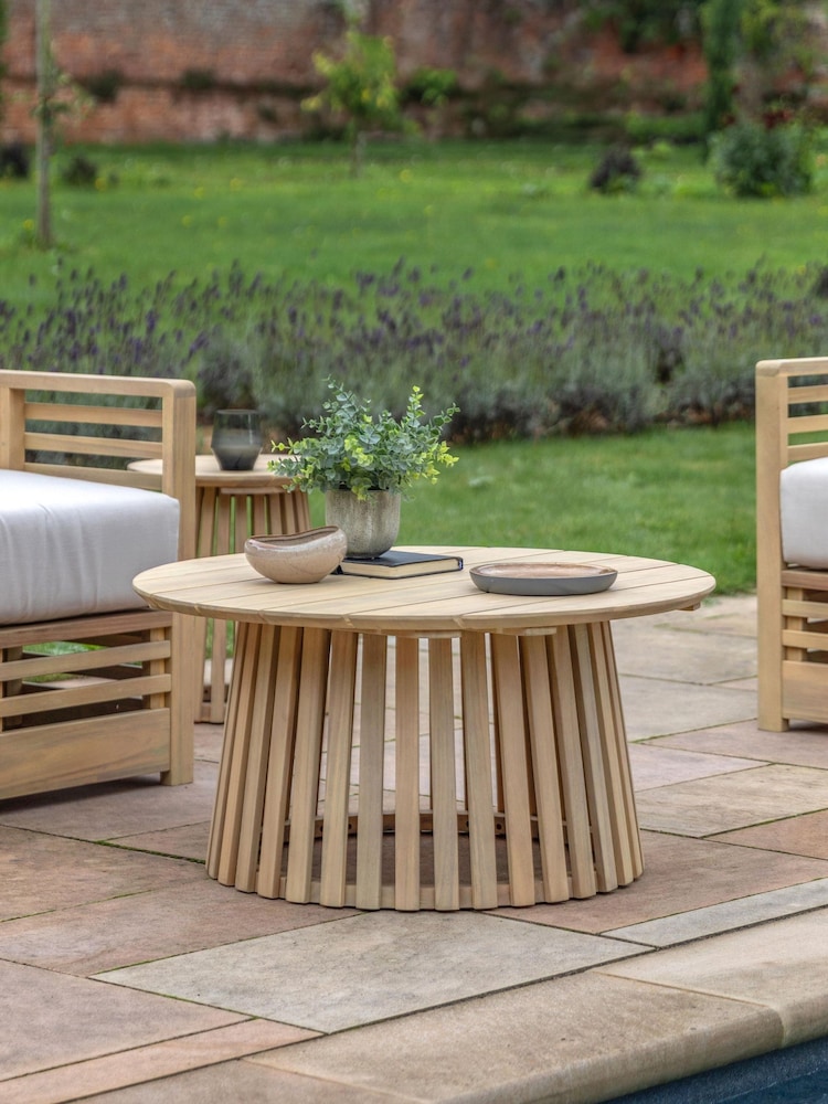 Gallery Home Natural Rialto Garden Coffee Table - Image 1 of 6
