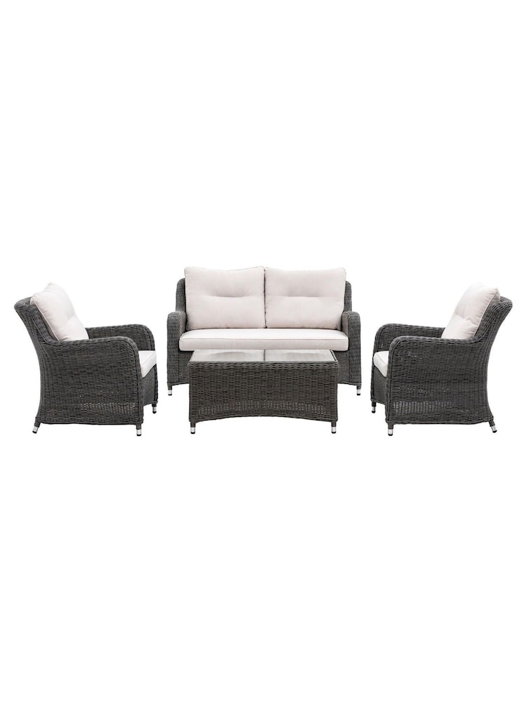 Gallery Home Grey Windsor Garden Lounge Set - Image 2 of 5