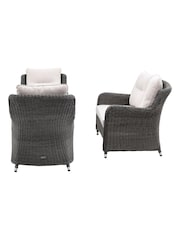 Gallery Home Grey Windsor Garden Lounge Set - Image 4 of 5