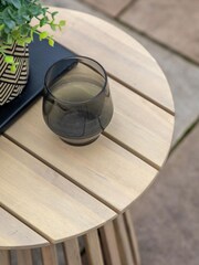 Gallery Home Natural Rialto Garden Side Table - Image 3 of 6