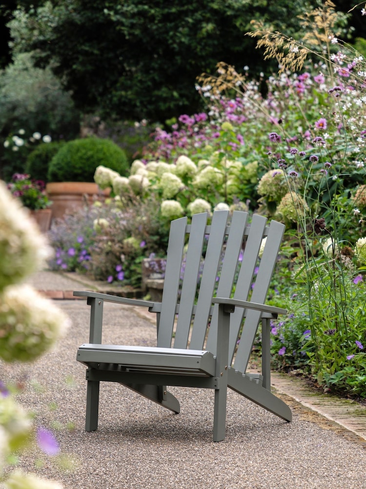 Gallery Home Grey Siena Garden Lounge Chair - Image 1 of 6