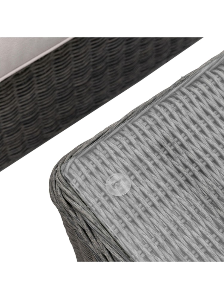 Gallery Home Grey Windsor Rattan Garden Corner Lounge Set - Image 6 of 6