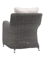 Gallery Home Set of 2 Grey Windsor Rattan Garden Dining Chairs - Image 5 of 5