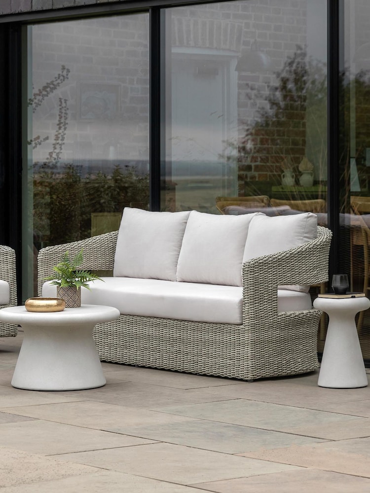 Gallery Home Natural Hvar Rattan Garden Swivel Chair - Image 2 of 4