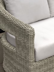 Gallery Home Natural Hvar Rattan Garden Swivel Chair - Image 4 of 4