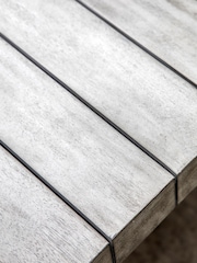 Gallery Home Grey Taranto Garden Dining Bench - Image 3 of 6