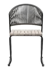 Gallery Home Set of 2 Natural Taranto Garden Dining Chairs - Image 3 of 6