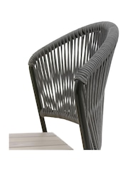 Gallery Home Set of 2 Natural Taranto Garden Dining Chairs - Image 6 of 6