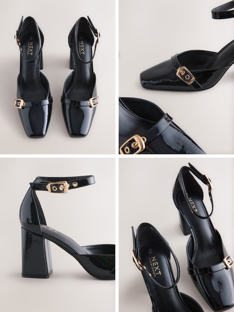 Closed Toe Comfortable Sandal Heels Buy Black Forever Comfort