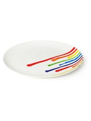 Pure Prue mixed Inky Drips Side Plates Set of 2 - Image 2 of 3