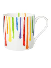 Pure Prue Set of 2 Mixed Inky Drips Mugs - Image 2 of 4