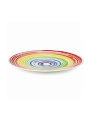 Pure Prue mixed Inky Spiral Lines Serving Platter - Image 3 of 4