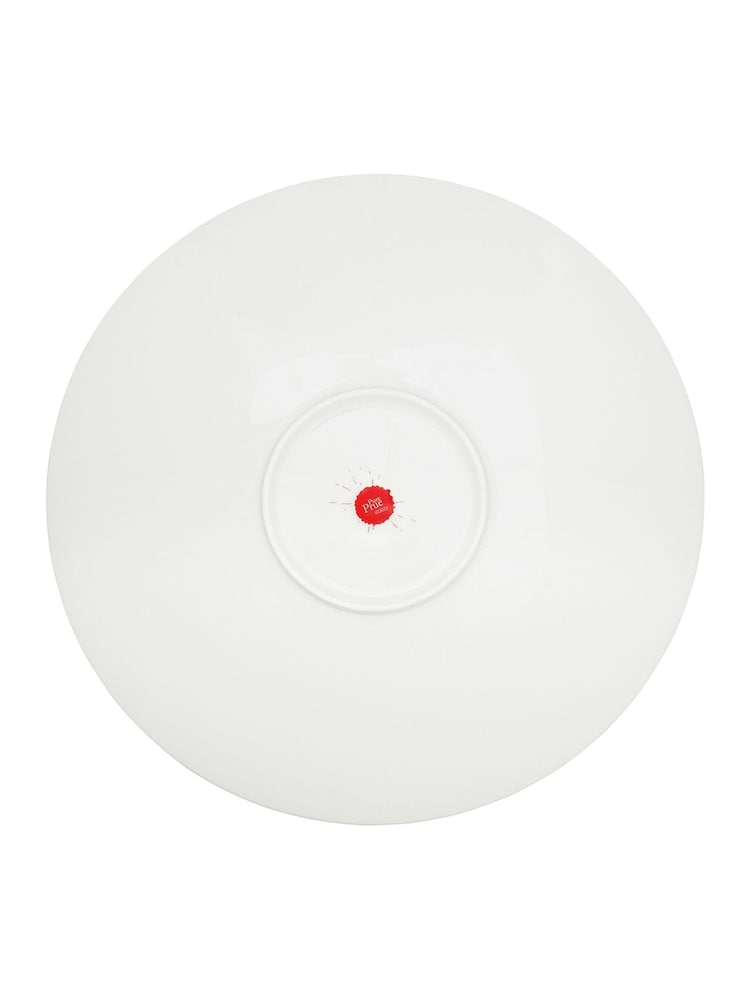 Pure Prue mixed Inky Spiral Lines Serving Platter - Image 4 of 4