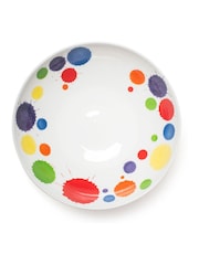 Pure Prue Set of 2 Mixed Inky Splats Supper Bowls - Image 2 of 3