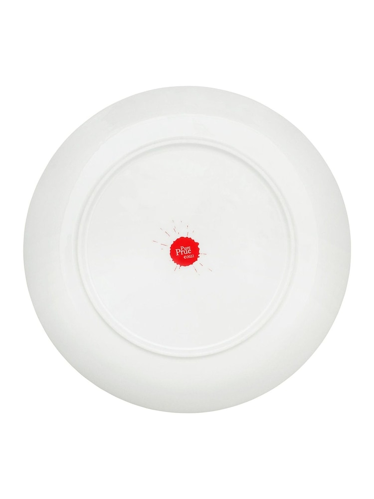 Pure Prue Set of 2 Mixed Inky Splats Dinner Plates Plates - Image 3 of 3