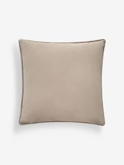 Natural 43 x 43cm Printed Charlie Cockapoo Piped Cushion - Image 4 of 5