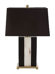 Fifty Five South Black Hoxton Table Lamp - Image 1 of 2