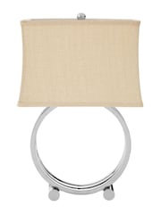 Fifty Five South Silver Circlet Table Lamp - Image 1 of 2