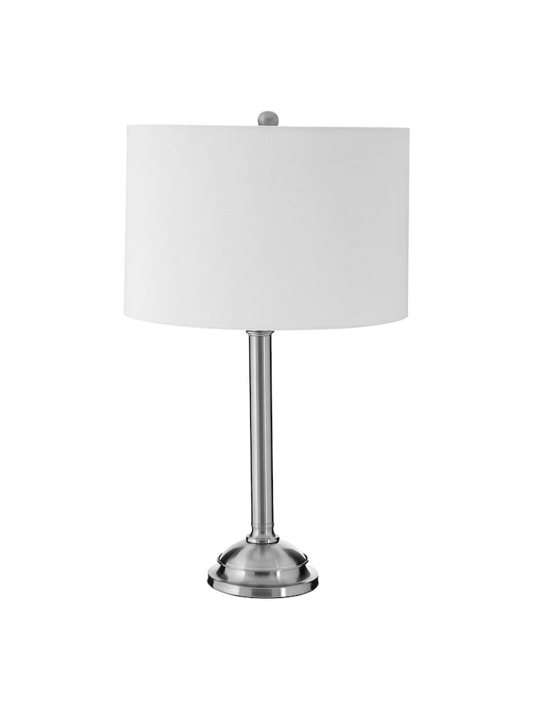 Fifty Five South Silver Portobello Table Lamp - Image 1 of 3 Fifty Five South Silver Portobello Table Lamp - Image 1 of 3