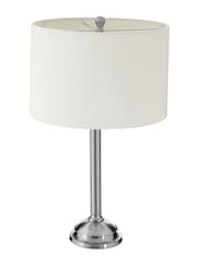 Fifty Five South Silver Portobello Table Lamp - Image 2 of 3