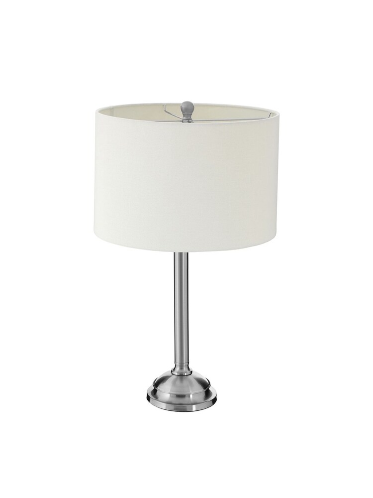 Fifty Five South Silver Portobello Table Lamp - Image 2 of 3 Fifty Five South Silver Portobello Table Lamp - Image 2 of 3