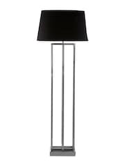 Fifty Five South Nickel Skye Rectangular Floor Lamp - Image 1 of 2