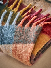 Multi Cosy Check Throw - Image 4 of 5
