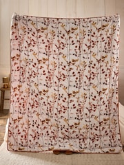 Orange Honesty Floral Print Bedspread - Image 3 of 5