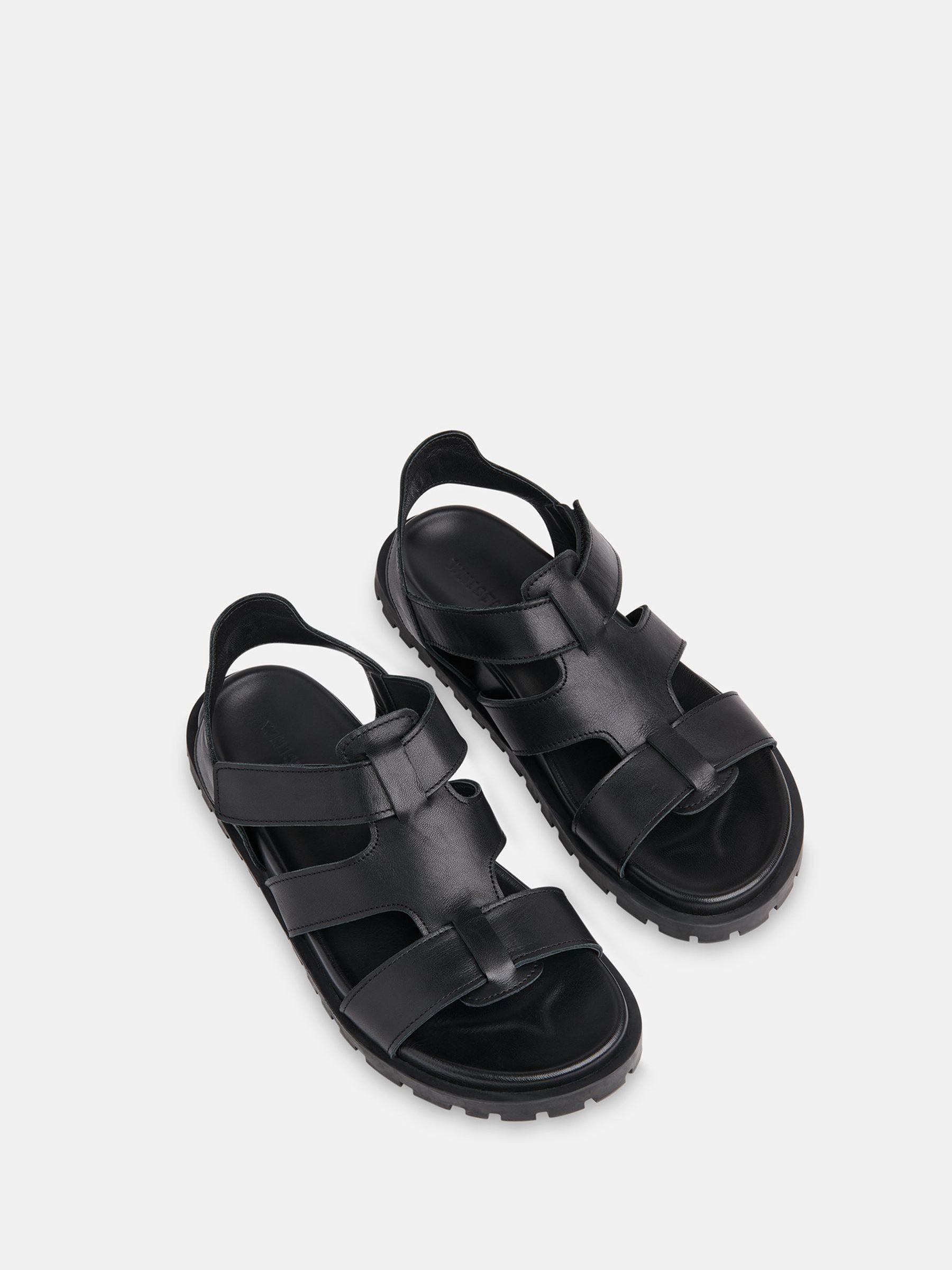 Buy Whistles Black Freya Fisherman Sandals from Next USA