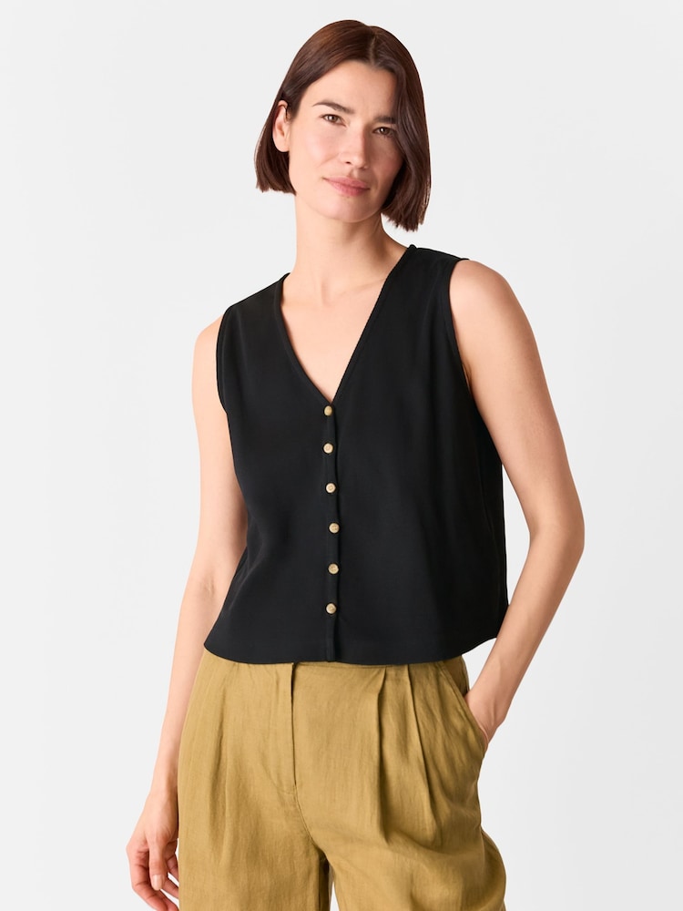 Whistles Button Rib Tank - Imagen 1 de 6
